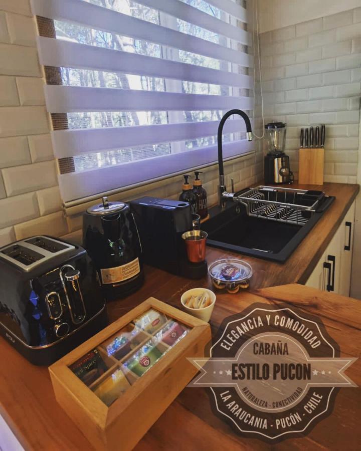 Cabana Estilo Pucón Kültér fotó