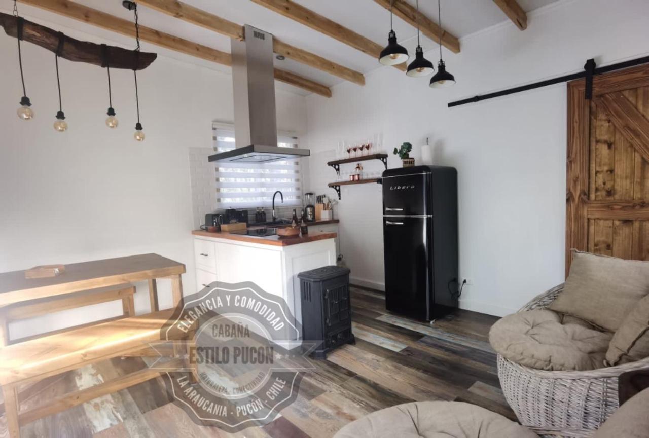 Cabana Estilo Pucón Kültér fotó