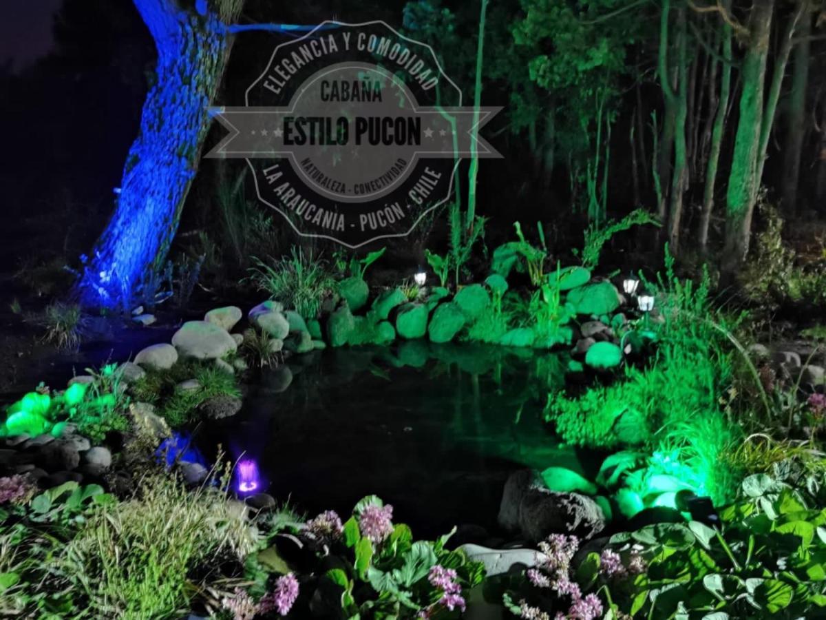 Cabana Estilo Pucón Kültér fotó