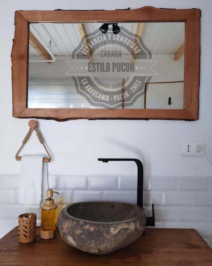Cabana Estilo Pucón Kültér fotó