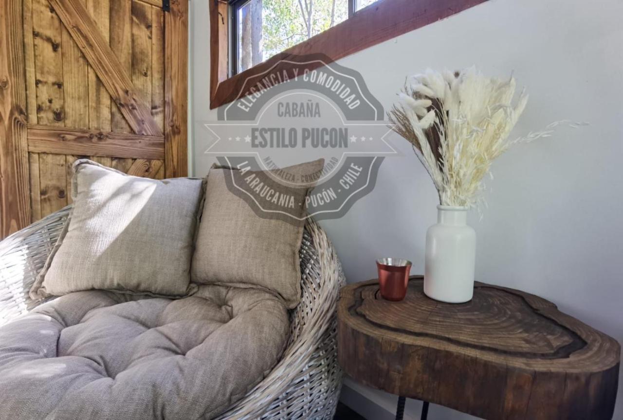 Cabana Estilo Pucón Kültér fotó