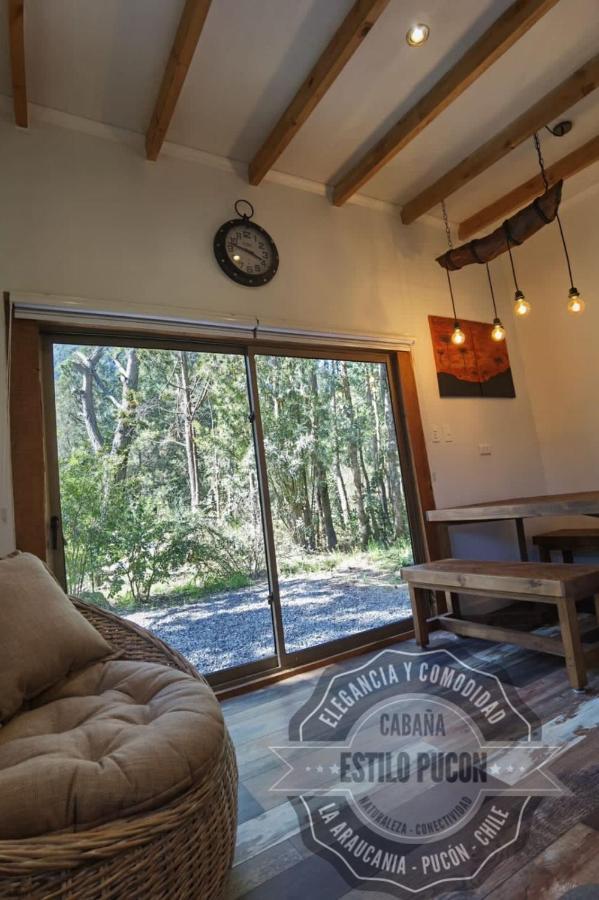 Cabana Estilo Pucón Kültér fotó