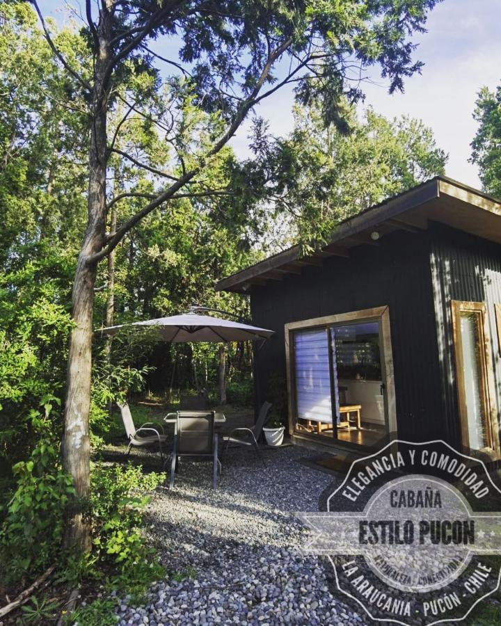 Cabana Estilo Pucón Kültér fotó
