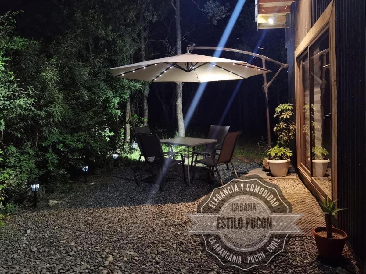 Cabana Estilo Pucón Kültér fotó
