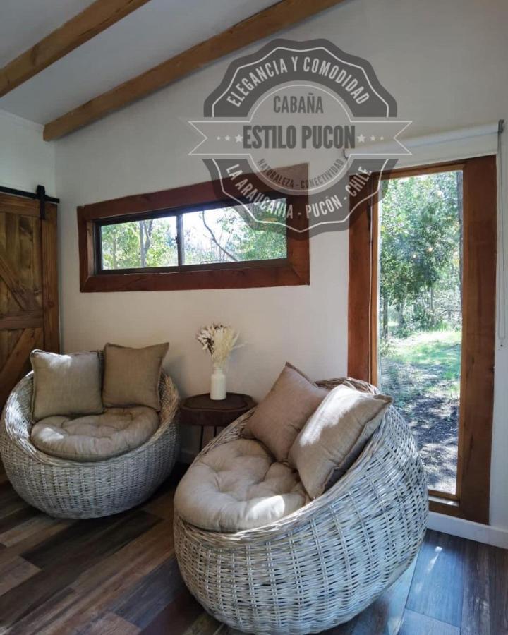 Cabana Estilo Pucón Kültér fotó
