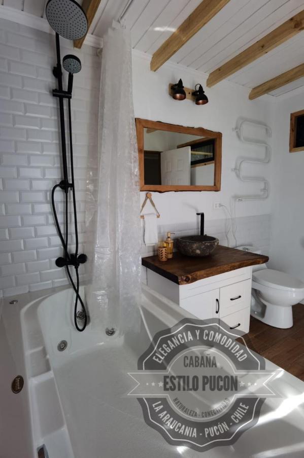 Cabana Estilo Pucón Kültér fotó