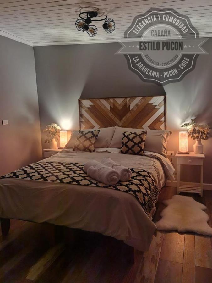 Cabana Estilo Pucón Kültér fotó