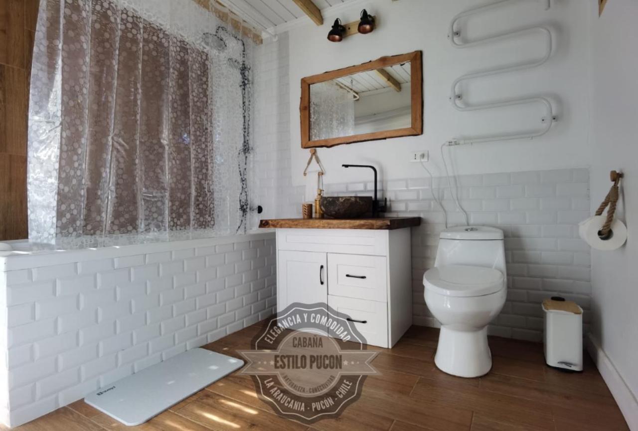 Cabana Estilo Pucón Kültér fotó